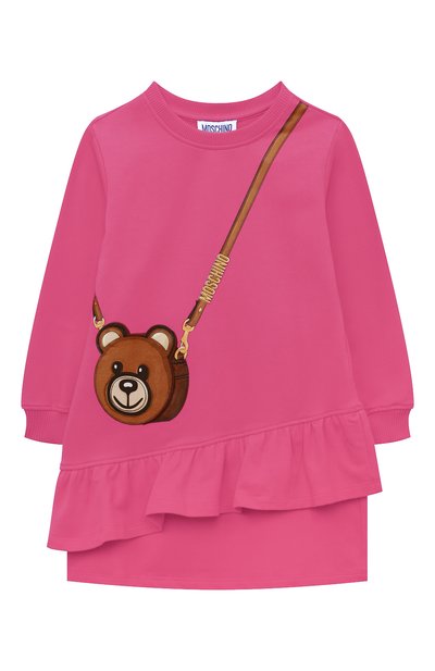 Хлопковое платье MOSCHINO, арт. HDV0C0/LDA16/10A-14A, фото 1