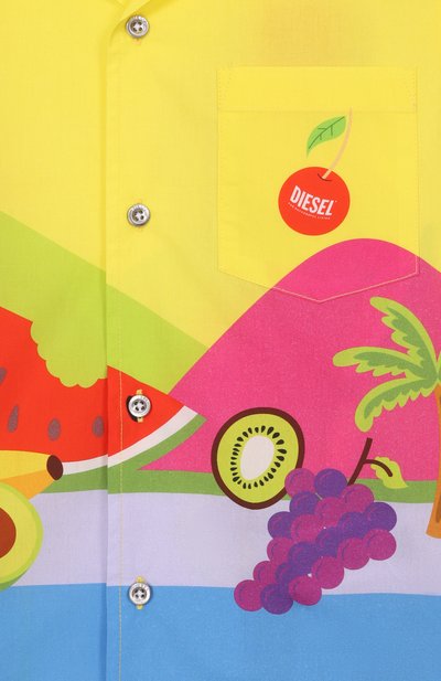 Хлопковая рубашка DIESEL, арт. J02745/KXBST, фото 3