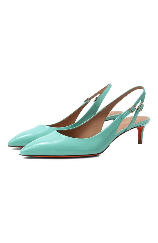 Лакированные туфли Santoni WDLG71407HA2NVHD Зелёный WDLG71407HA2NVHD