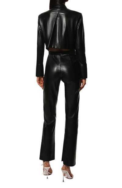 Комбинезон из экокожи PATRIZIA PEPE черного цвета по цене 38780 руб., арт. 8T0011_E005, фото 4 Комбинезон из экокожи PATRIZIA PEPE, арт. 8T0011_E005, фото 4
