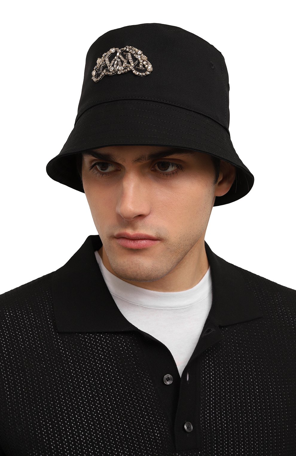 Шерстяная панама ALEXANDER MCQUEEN, арт. 775923/4225Q, фото 2