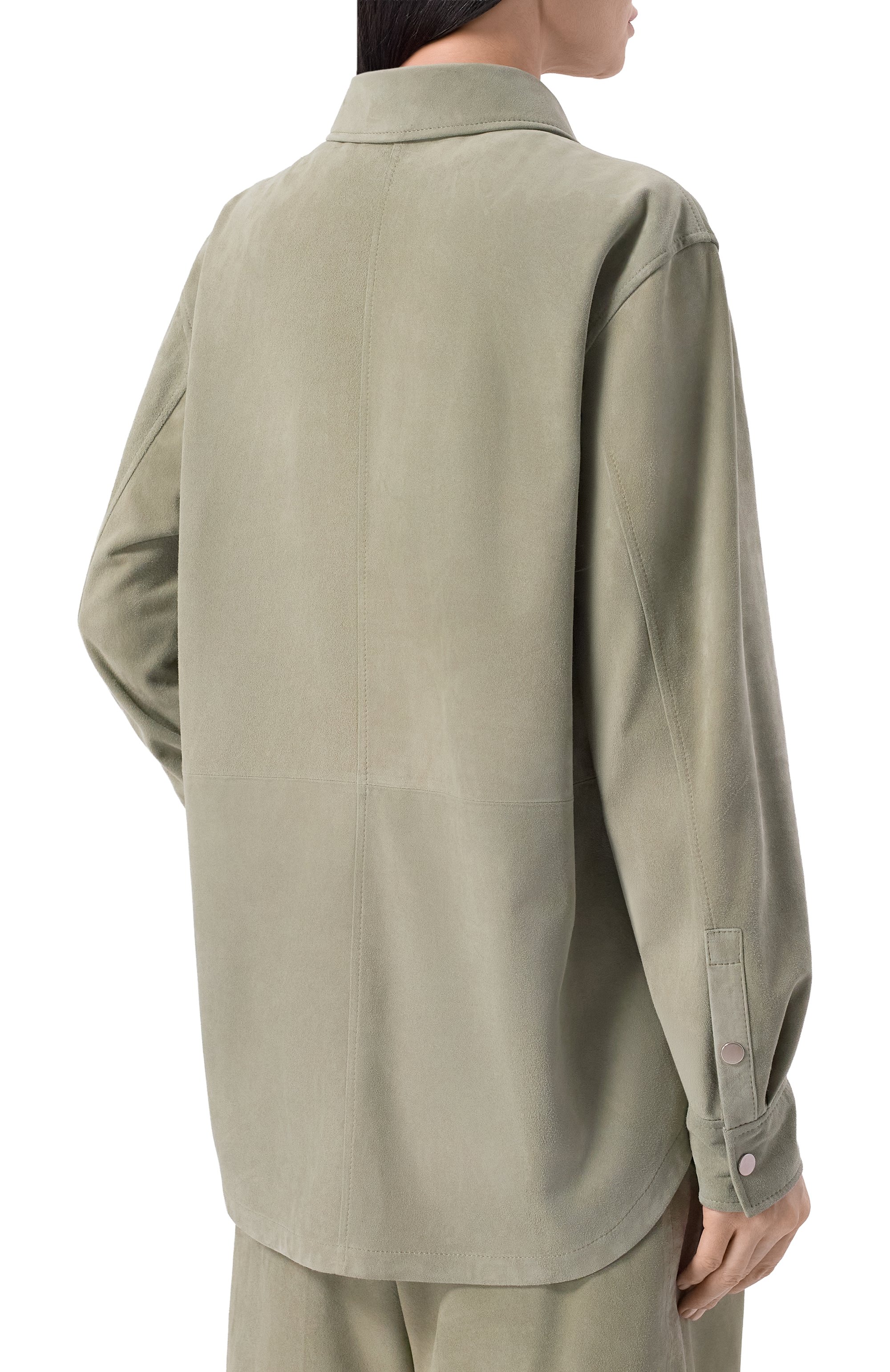 Замшевая рубашка MVST, арт. M26.2PW.L022/METIS SUEDE 0.4 MM, фото 4