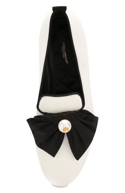 Текстильные слиперы young queen DOLCE & GABBANA, арт. CP0139/AJ341, фото 5