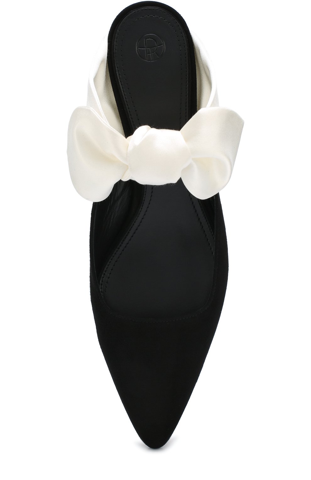 Замшевые мюли с атласным бантом THE ROW, арт. F1025-SW212, фото 5