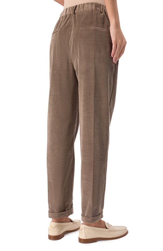 Вельветовые брюки Kiton D50105S06325 Бежевый  D50105S06325 Фото 4
