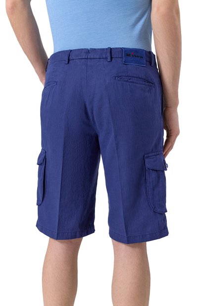 Шорты из лиоцелла и хлопка KITON, арт. UFPPBK0654F02, фото 4