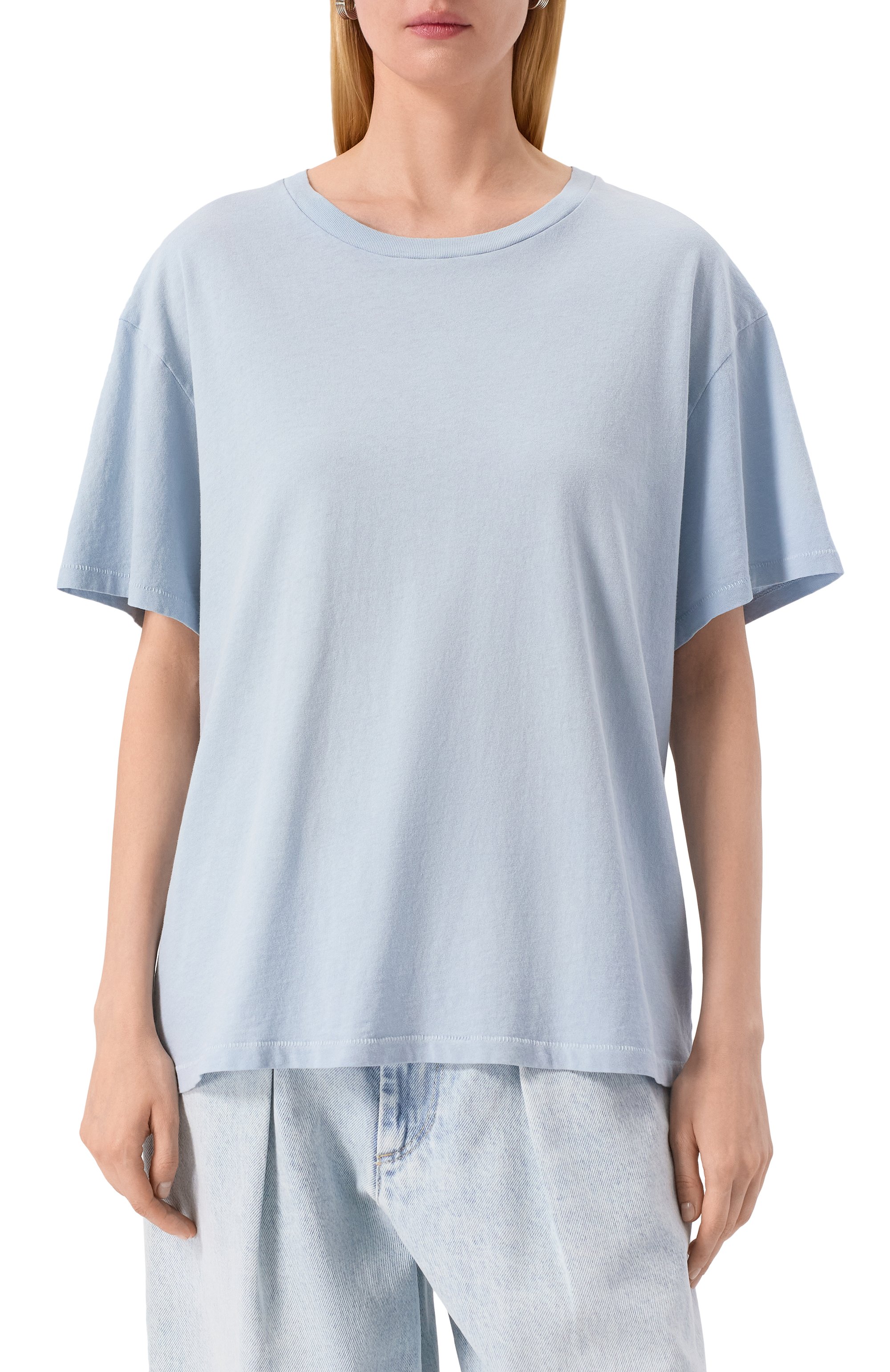 Хлопковая футболка SLVRLAKE, арт. T0VT100P VSKY, фото 3