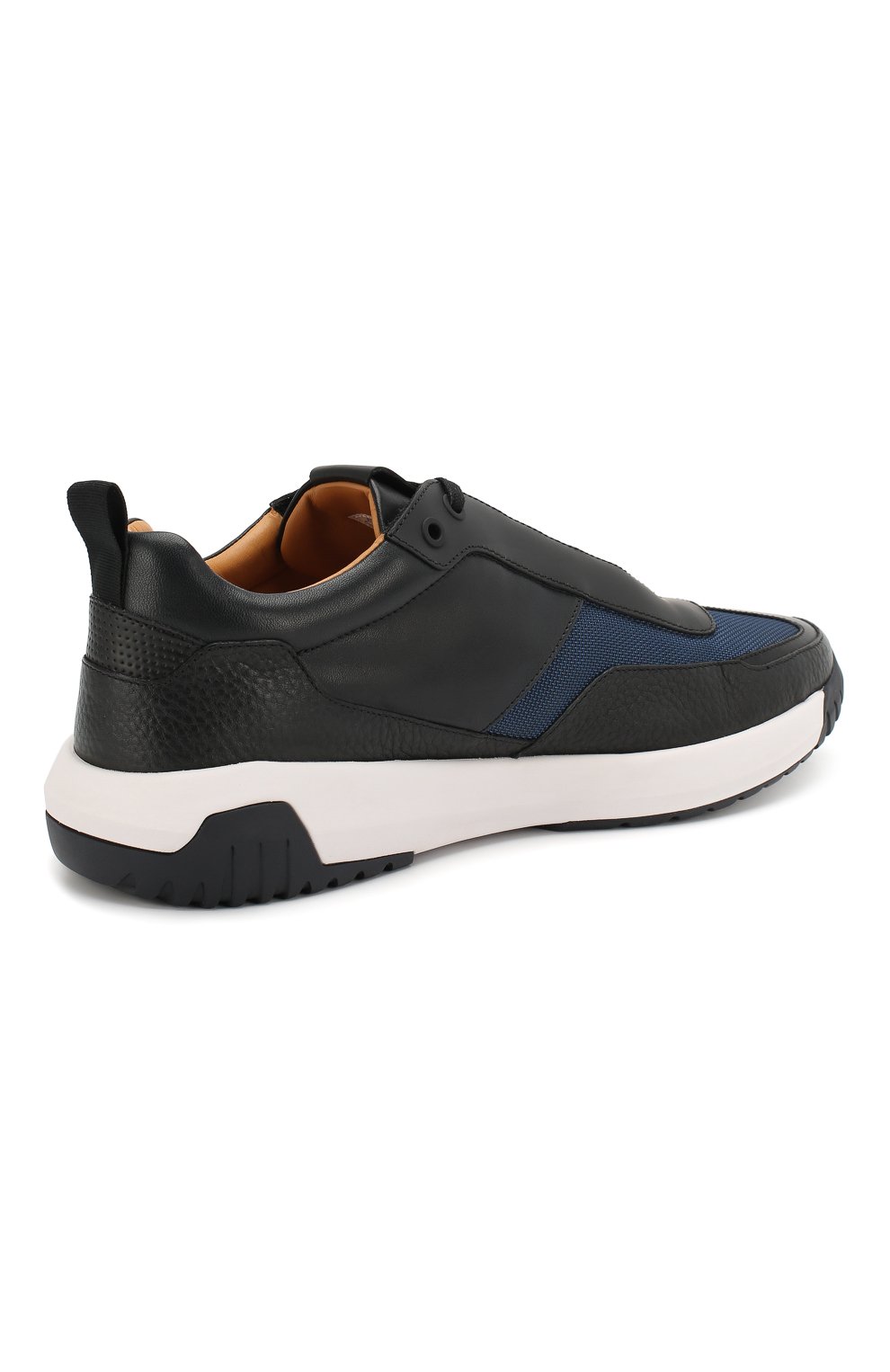 Кожаные кроссовки BOSS, арт. 50407528, фото 4