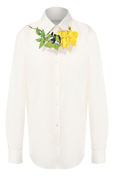 Женская хлопковая рубашка DRIES VAN NOTEN, арт. 192-30742-8416