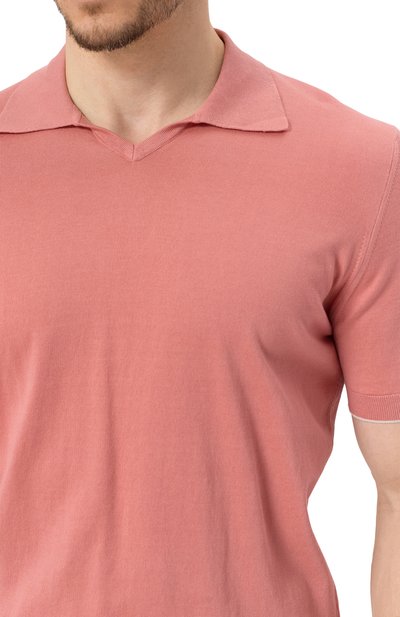 Хлопковое поло BRUNELLO CUCINELLI, арт. M29800145, фото 5