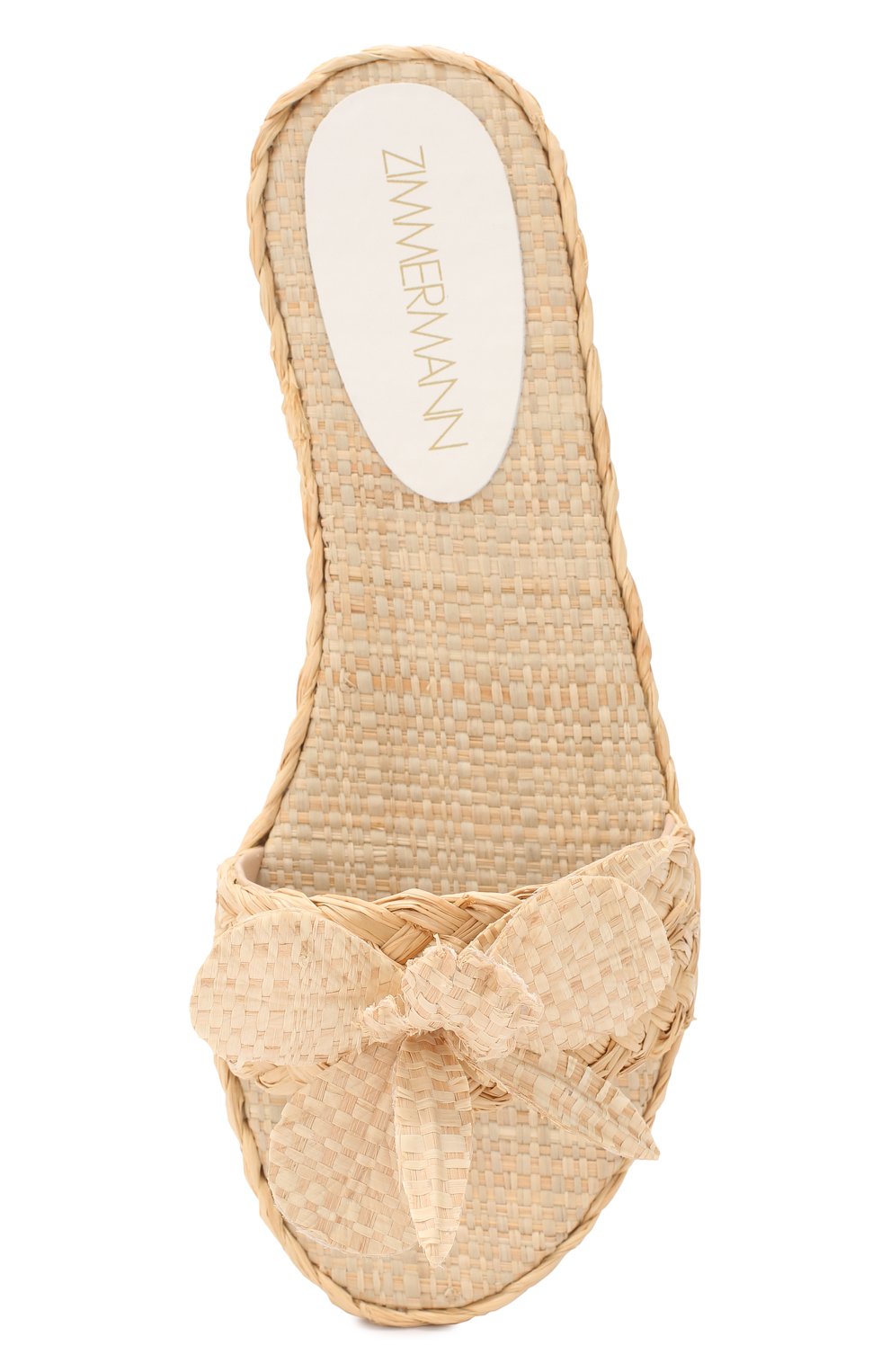 Шлепанцы из рафии ZIMMERMANN, арт. 2699R19, фото 5