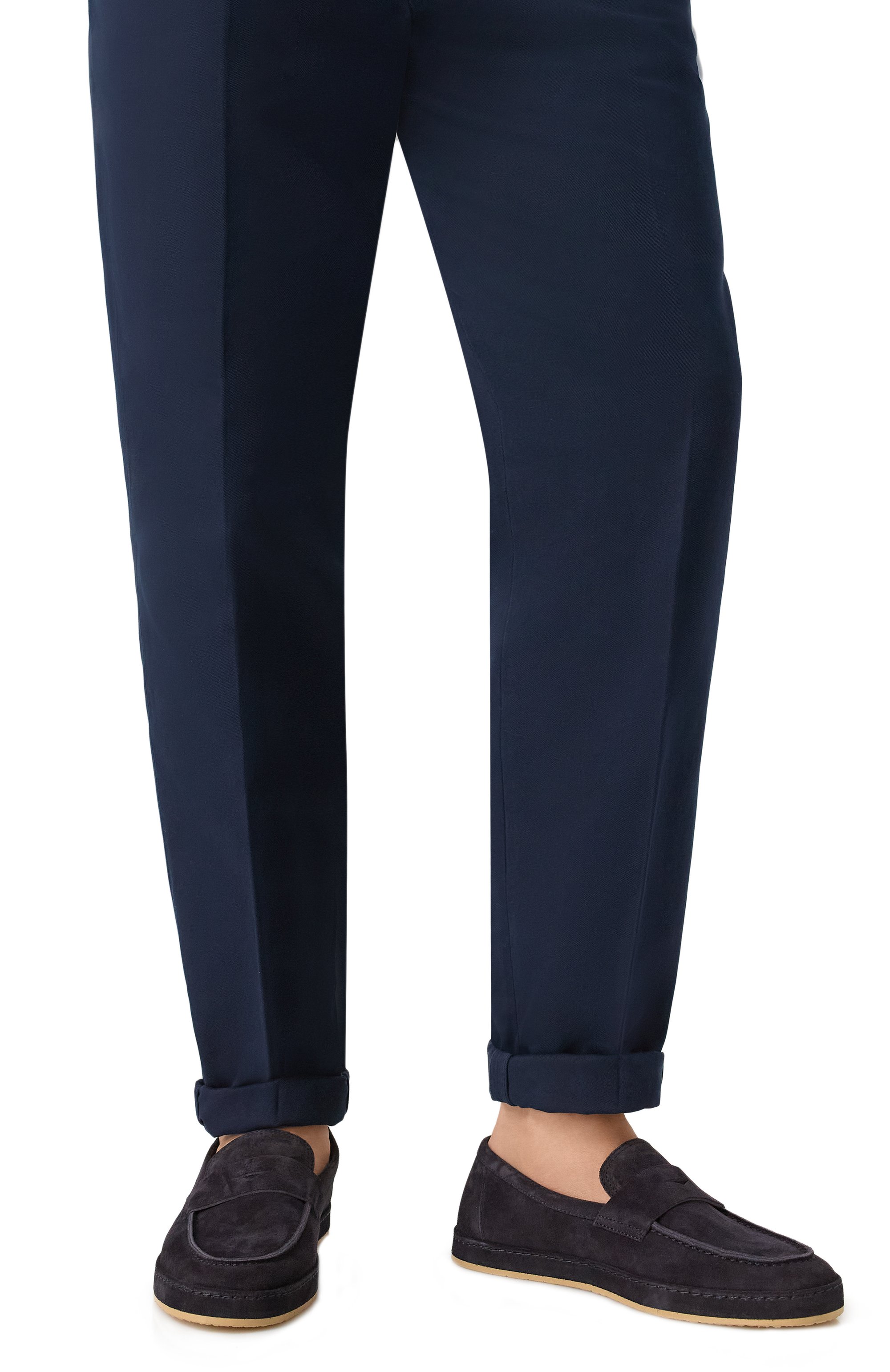 Замшевые пенни-лоферы BRUNELLO CUCINELLI, арт. MPUSISS725, фото 3