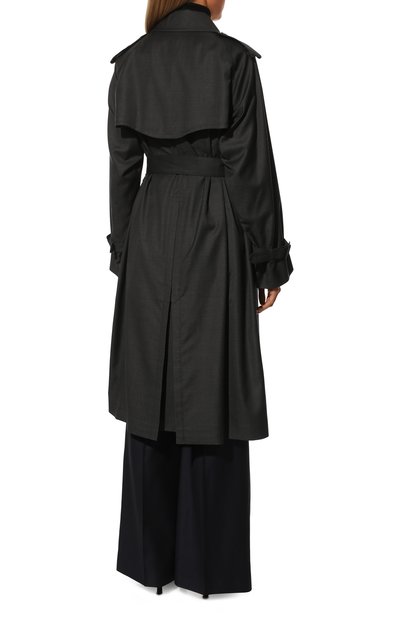 Шерстяной тренч PRADA, арт. P617PH-11BA-F0308-221, фото 4