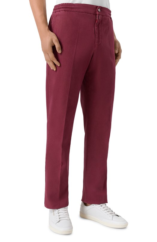 Брюки Kiton UPLACRK0106H16 Бордовый  UPLACRK0106H16 Фото 3