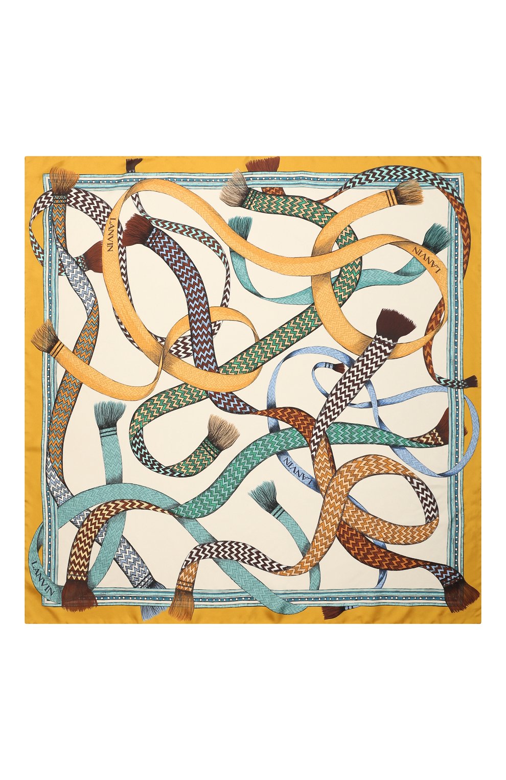 Шелковый платок LANVIN, арт. 6L9090/SQ023, фото 4