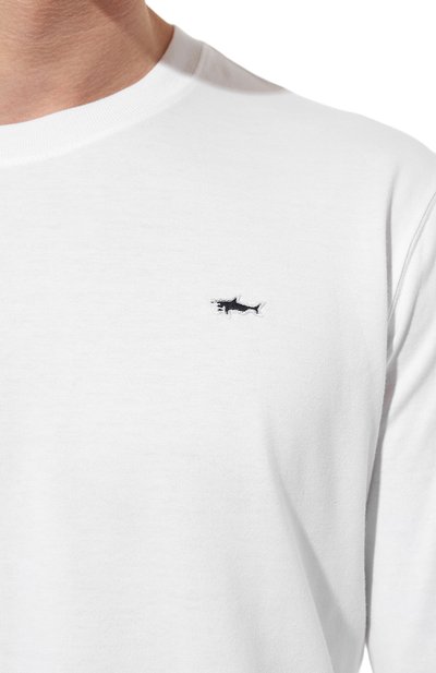 Хлопковый лонгслив PAUL&SHARK, арт. C0P1093, фото 5