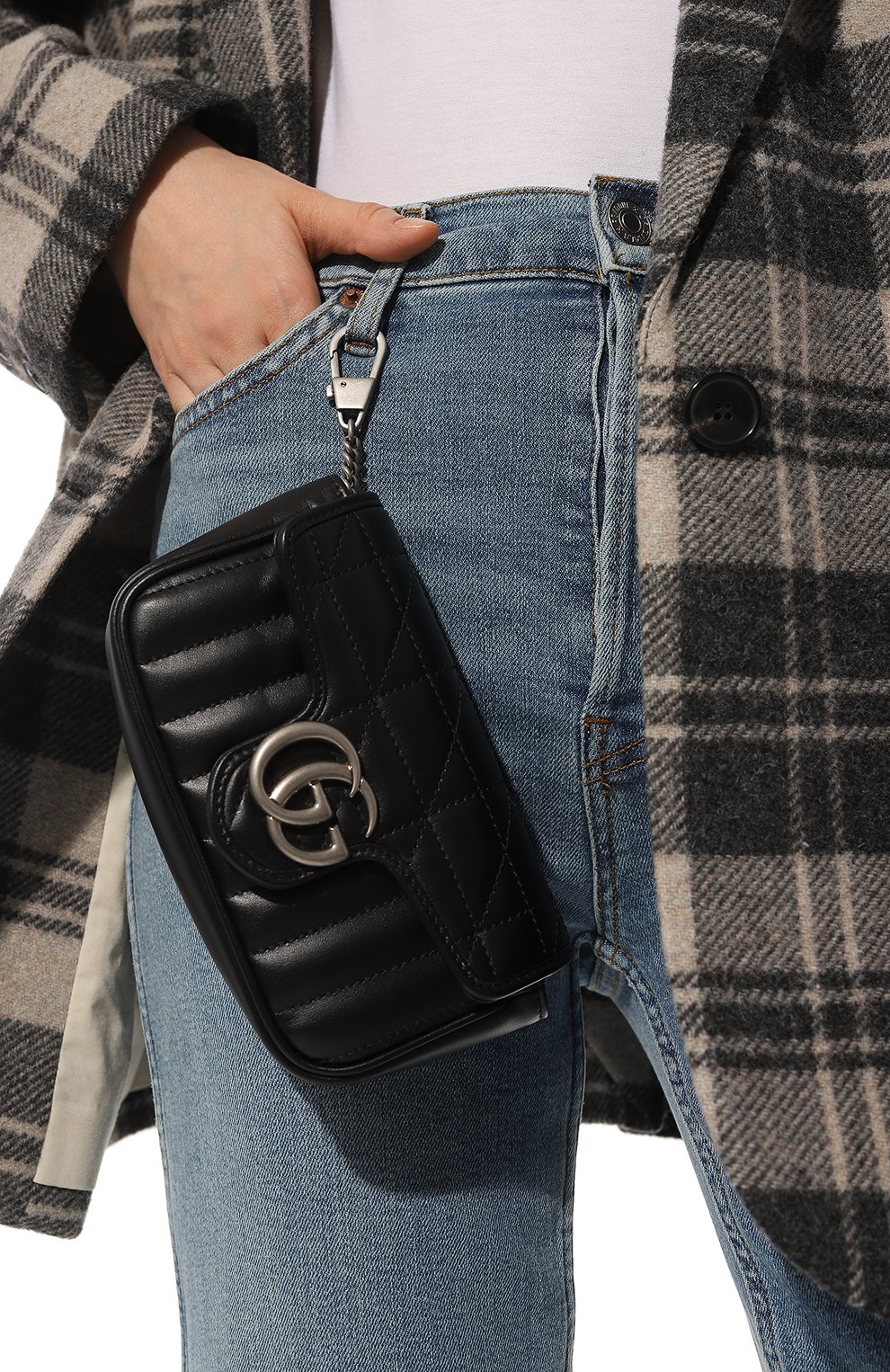 Сумка gg marmont super mini GUCCI, арт. 476433 DTD5N, фото 2