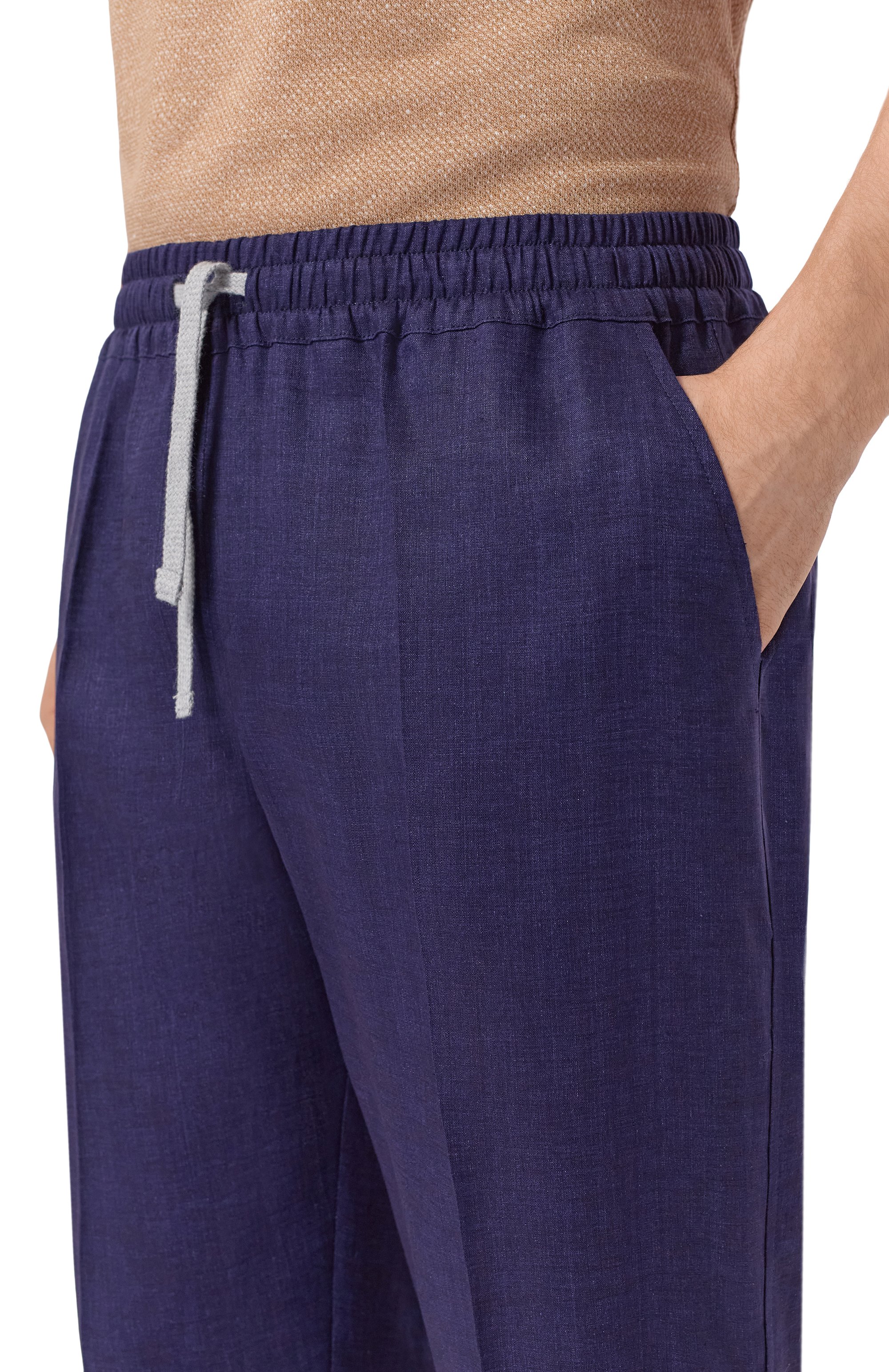 Льняные брюки FEDELI, арт. TU000526/LIN0 UNIT0, фото 5