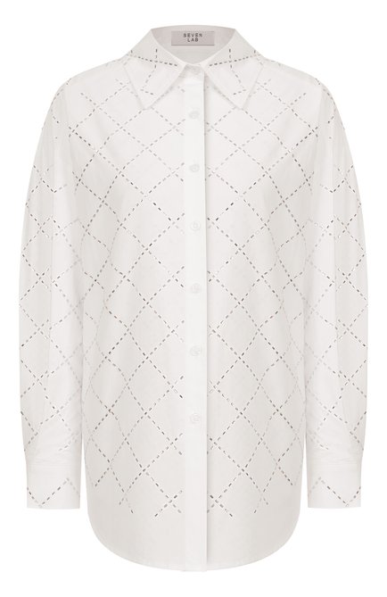 Женская хлопковая рубашка SEVEN LAB, арт. 125-C-W-15-10-006