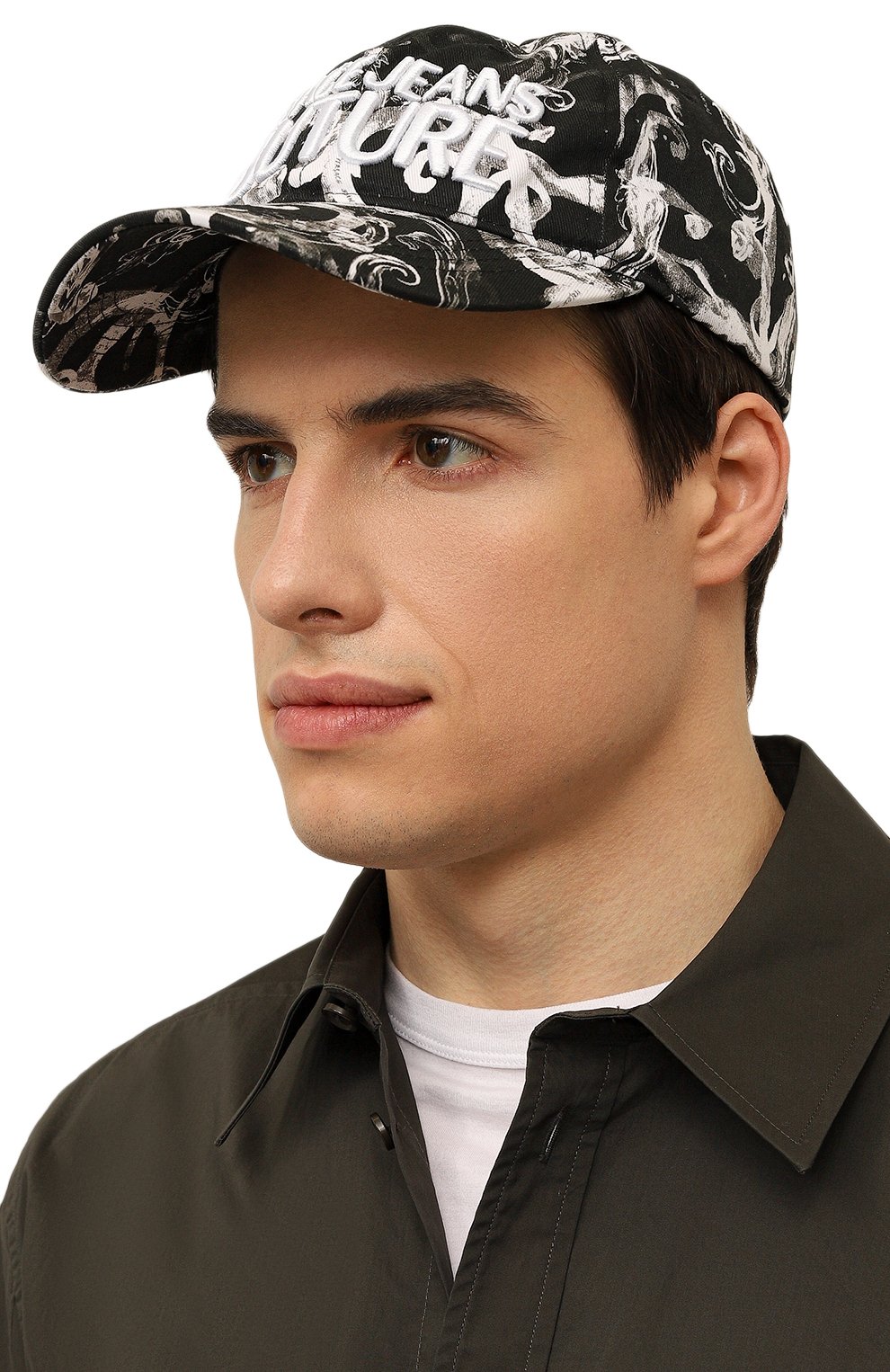 Хлопковая бейсболка VERSACE JEANS COUTURE, арт. 76GAZK10/ZG267, фото 2