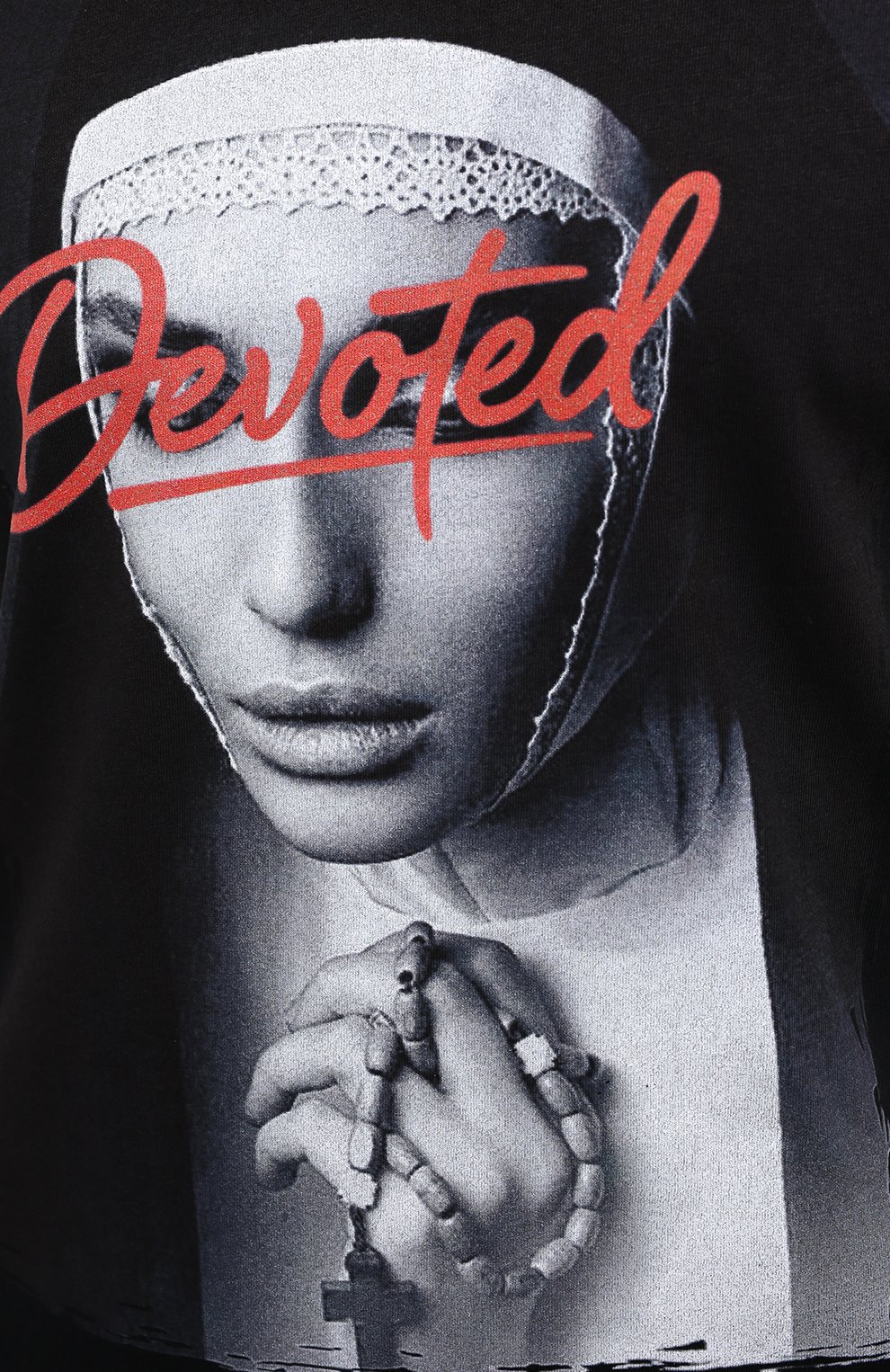 Хлопковая футболка BISIBIGLIO, арт. DEV0TED PRAY/PESANTE, фото 5