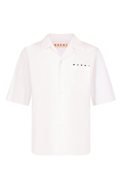 Мужская хлопковая рубашка MARNI, арт. CUMU0213P8/USCT88