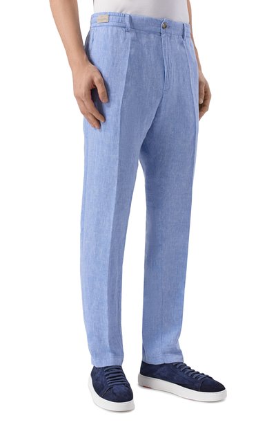 Льняные брюки PAUL&SHARK, арт. 25414041, фото 3