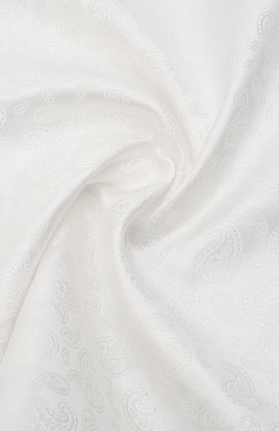 Шелковый платок BRIONI белого цвета по цене 17150 руб., арт. 071000/P0465, фото 3 Шелковый платок BRIONI, арт. 071000/P0465, фото 3
