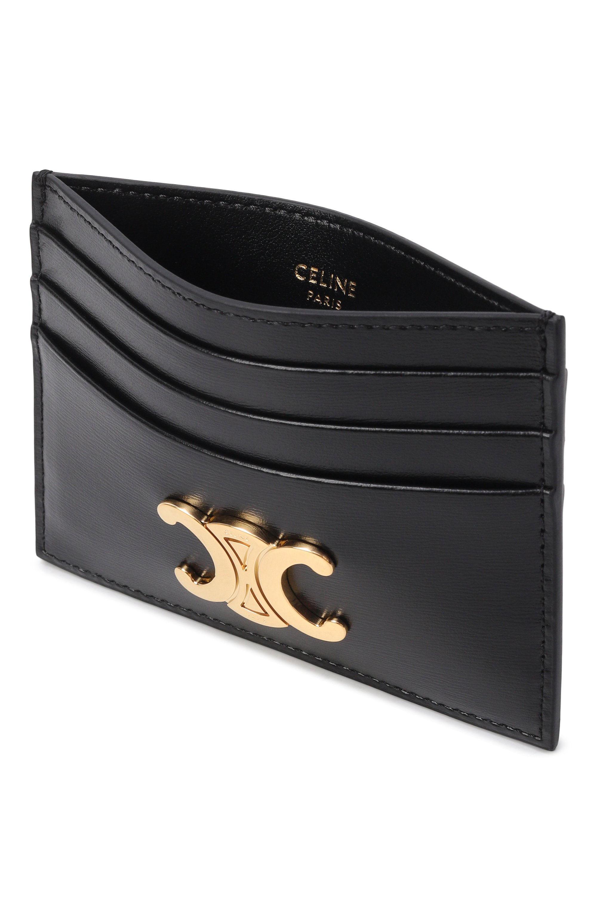 Кожаный футляр для кредитных карт CELINE, арт. 10L83/3DPV, фото 3