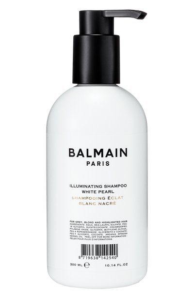 Женский сияющий шампунь white pearl (300ml) BALMAIN HAIR COUTURE, арт. 8719638142540