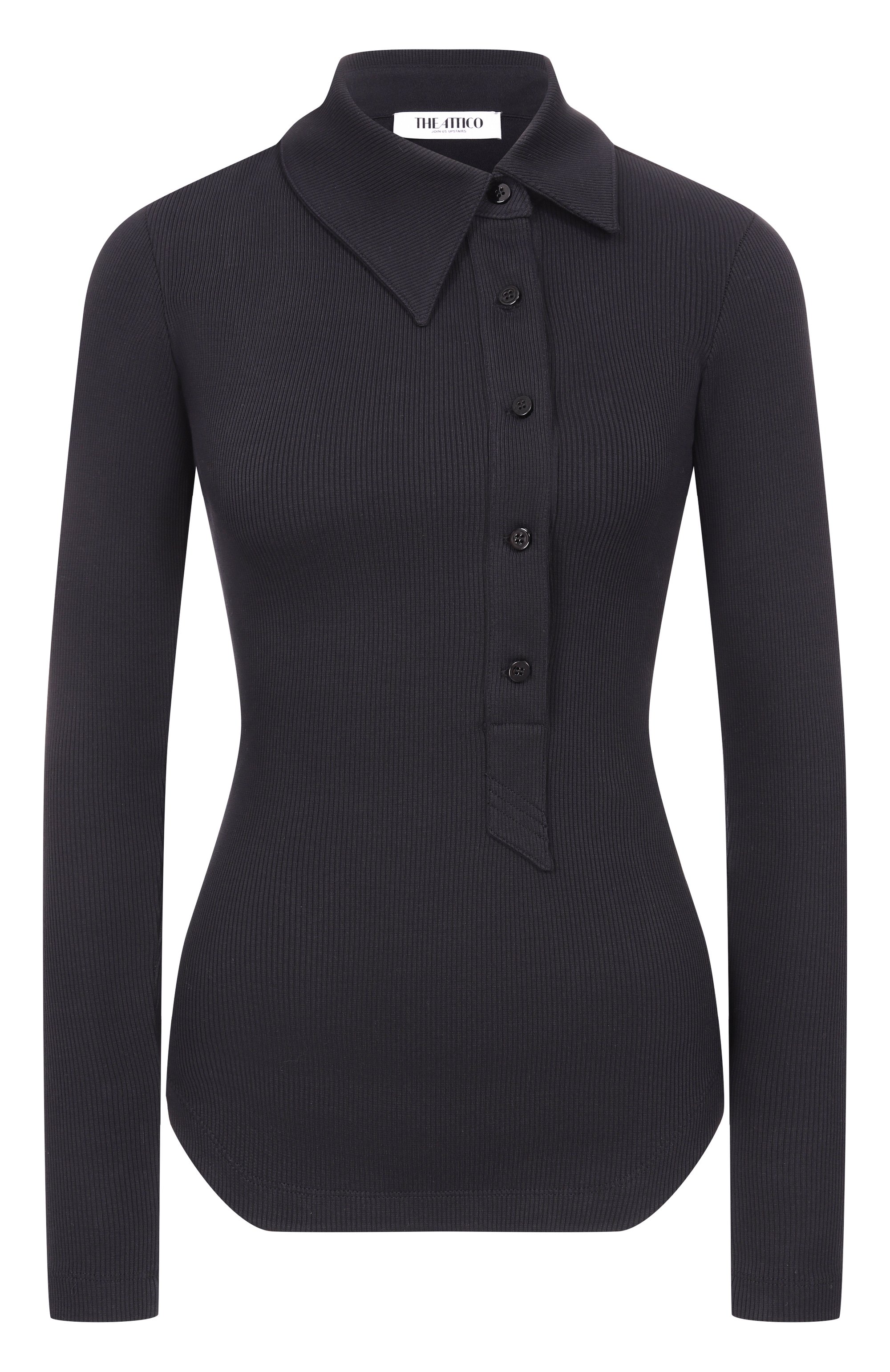 Хлопковое поло THE ATTICO, арт. 260WCI00031/JJJ073AA, фото 1