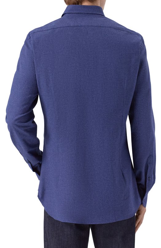 Хлопковая сорочка Giampaolo 908/TS43295 Синий  908/TS43295 Фото 4