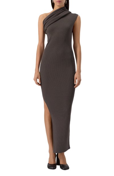 Платье из вискозы RICK OWENS, арт. RP02E4627/RIBVI, фото 3