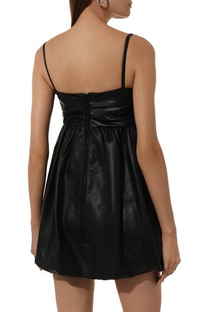 Кожаное платье GIUSEPPE DI MORABITO, арт. 03PFDR397P 03310, фото 4