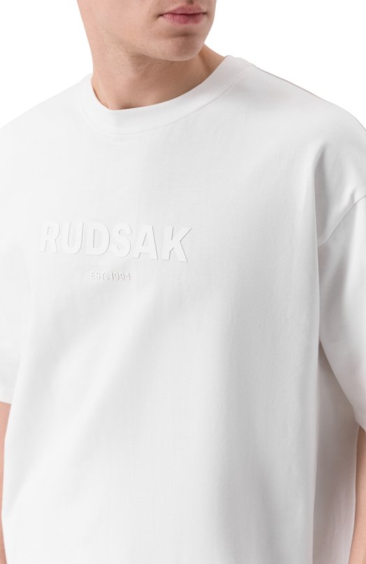 Хлопковая футболка Rudsak 9524008 Белый  9524008 Фото 5