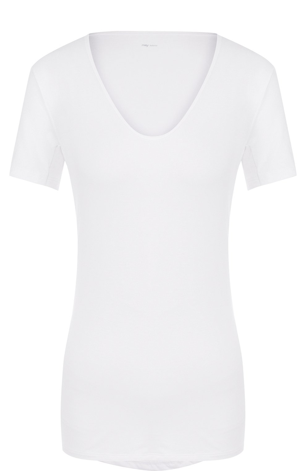 Хлопковая футболка с круглым вырезом MEY, арт. 26482, фото 1
