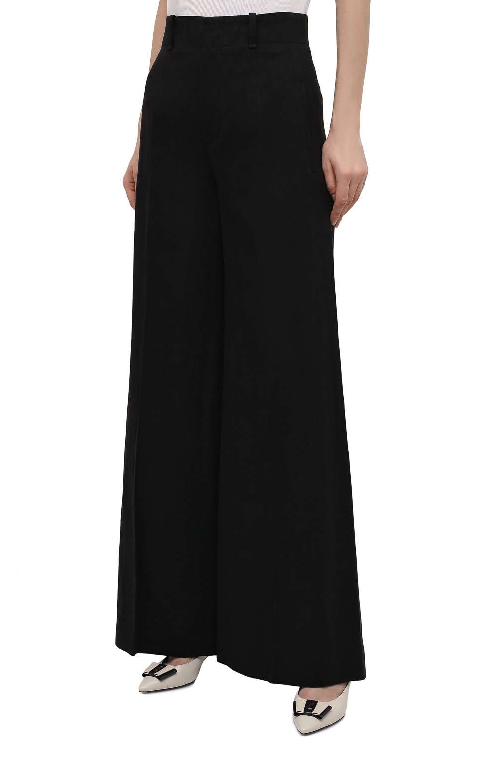 Льняные брюки CHLOÉ, арт. CHC22SPA02036, фото 3