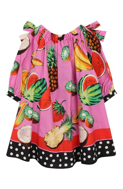 Хлопковая блузка DOLCE & GABBANA, арт. L54S91/G7WRH/8-14, фото 2