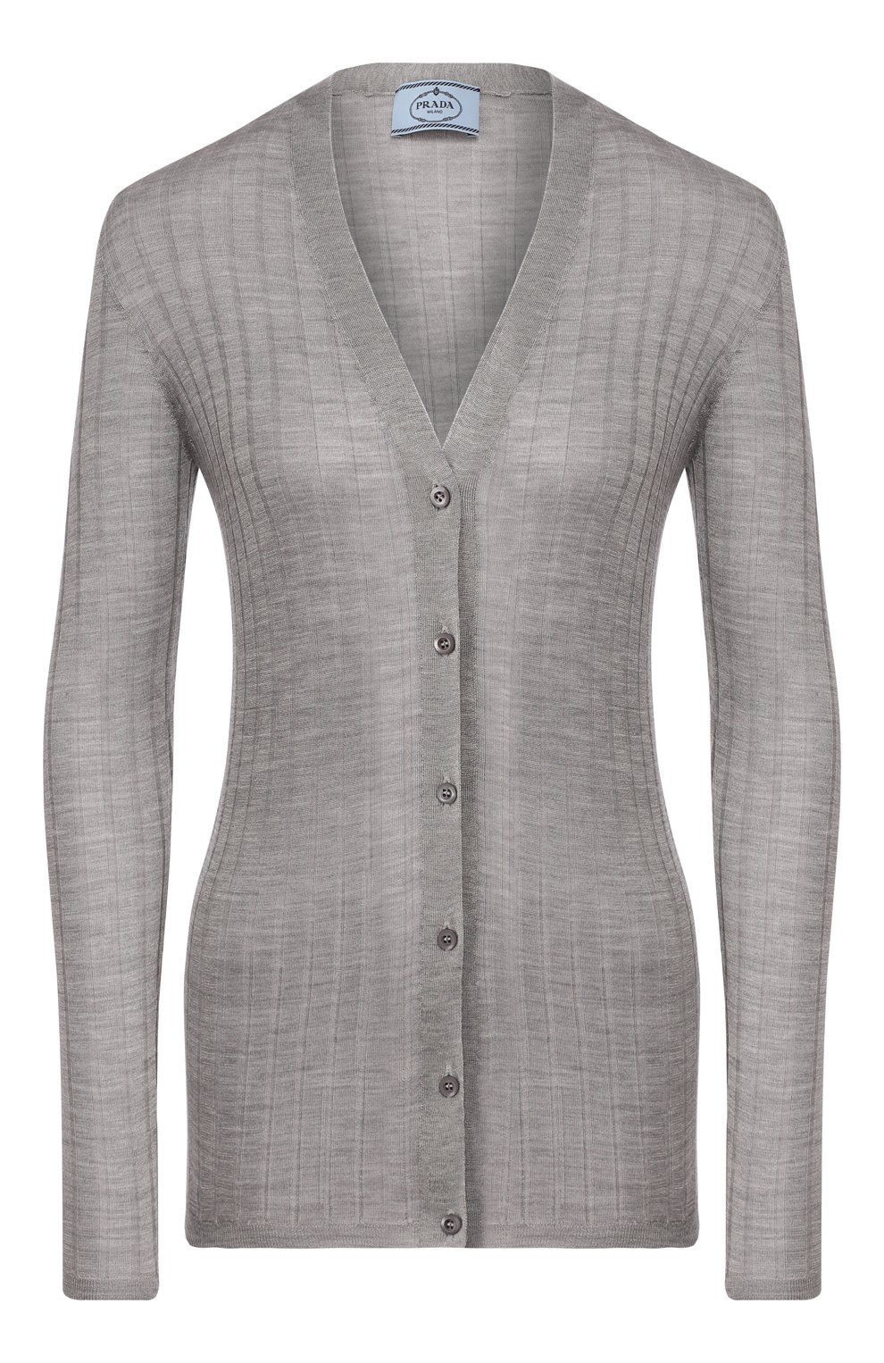 Шелковый кардиган PRADA, арт. P25H32-1WXM-F0031, фото 1