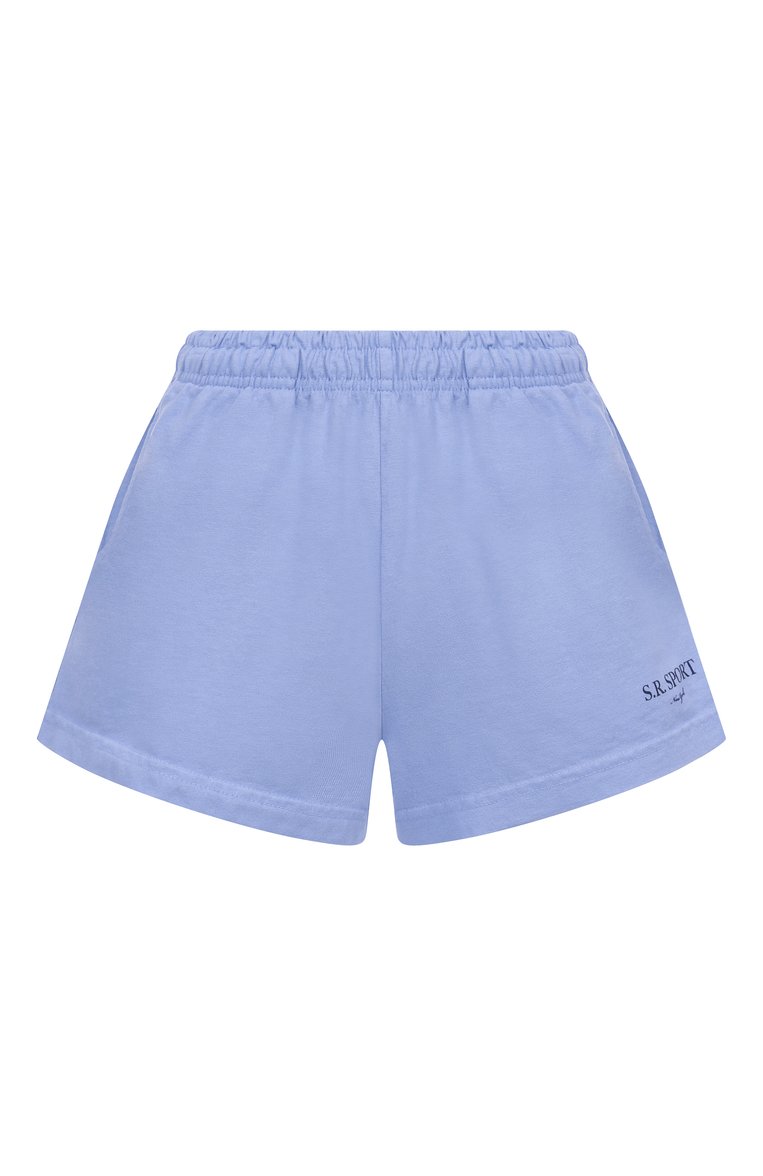 Хлопковые шорты SPORTY AND RICH, арт. SH037612304BL59, фото 1