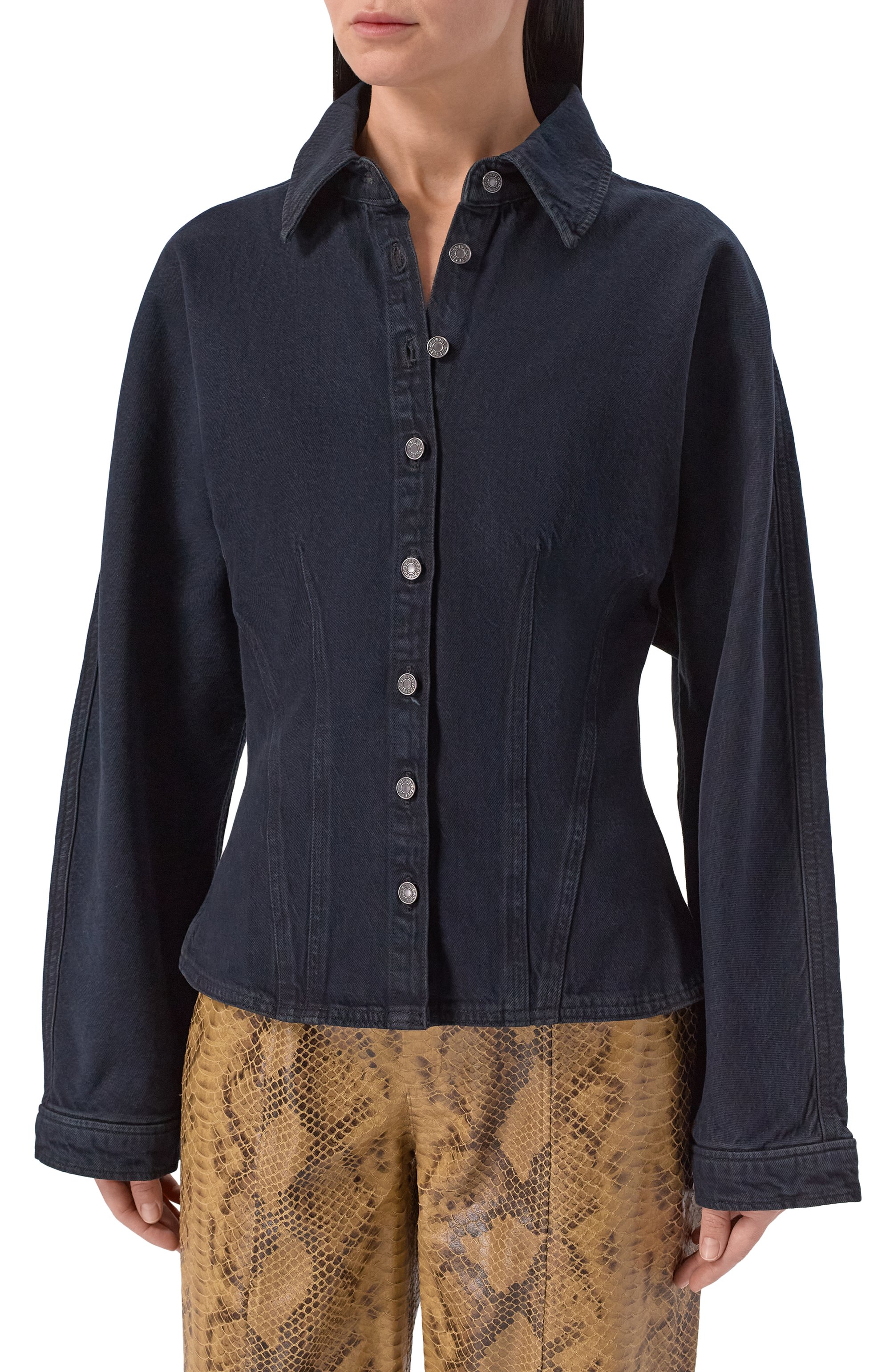 Джинсовая рубашка AGOLDE, арт. A7401-1604, фото 3