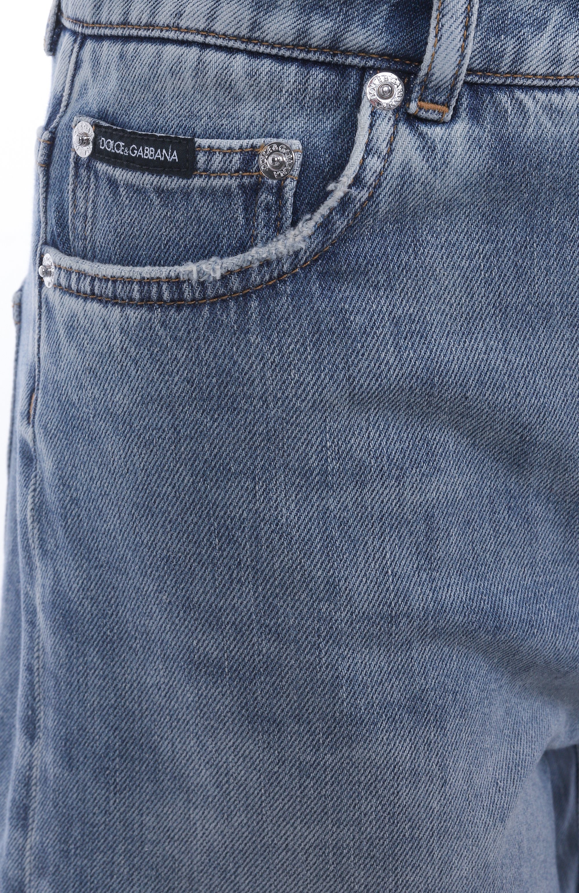 Джинсовые шорты DOLCE & GABBANA, арт. FTC8QD/G8MM2, фото 6