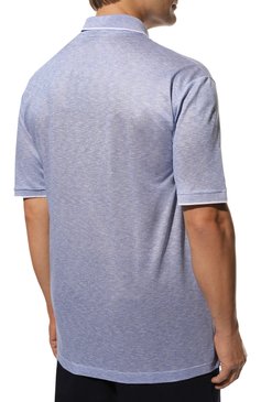 Поло из хлопка и шелка PAUL&SHARK, арт. 22411270/3XL-6XL, фото 4