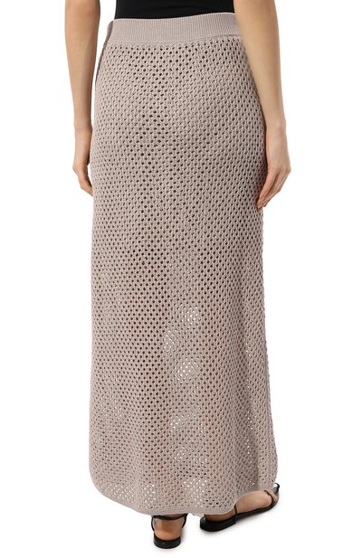 Хлопковая юбка BRUNELLO CUCINELLI, арт. M7876B1345, фото 4