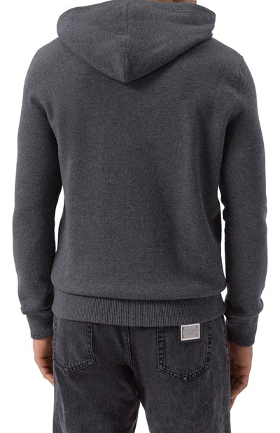 Худи из шерсти и кашемира DOLCE & GABBANA, арт. GX033T/JEMQ3, фото 4