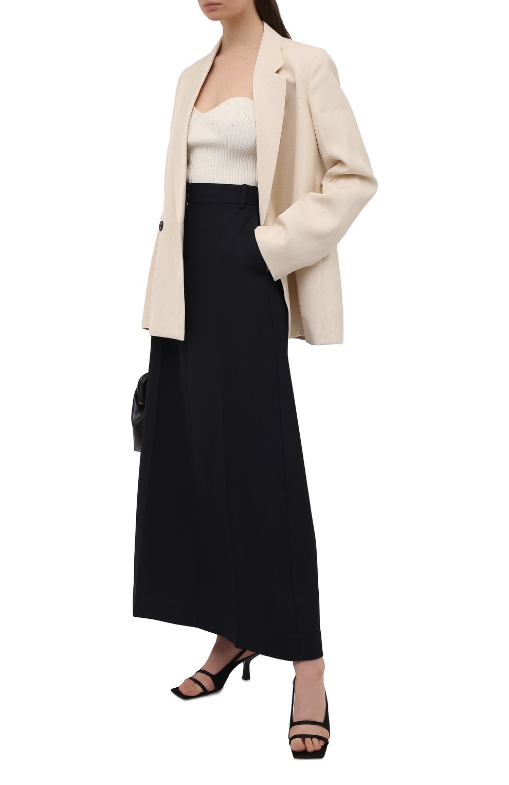 Шерстяная юбка VICTORIA BECKHAM, арт. 1221WSK002726A, фото 2