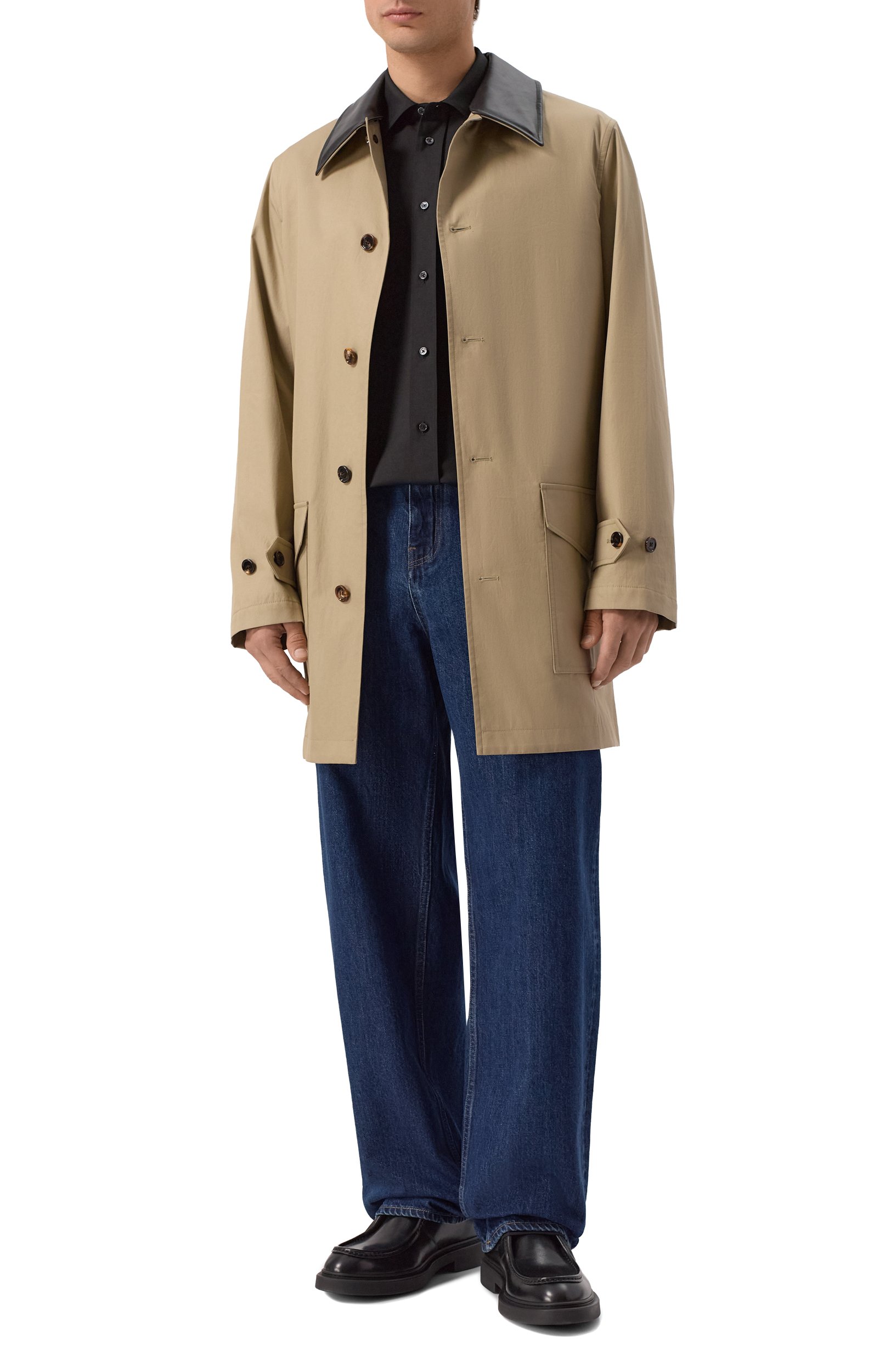 Шерстяная рубашка JIL SANDER черного цвета по цене 156000 руб., арт. J22DL0401/J41444, фото 2 Шерстяная рубашка JIL SANDER, арт. J22DL0401/J41444, фото 2