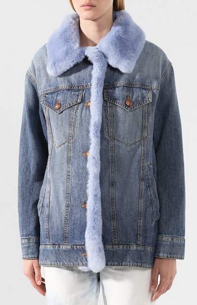 Джинсовая куртка с меховой подкладкой JACOB COHEN, арт. J9143 F 01695-W2, фото 3