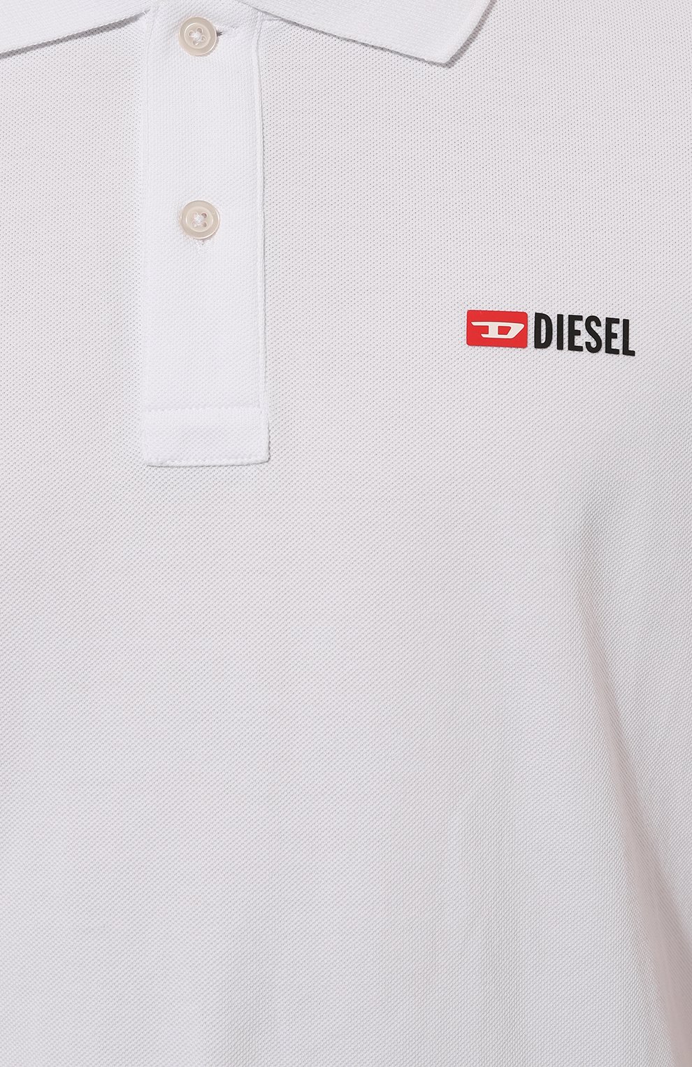 Хлопковое поло DIESEL, арт. A04087/0JMAD, фото 5