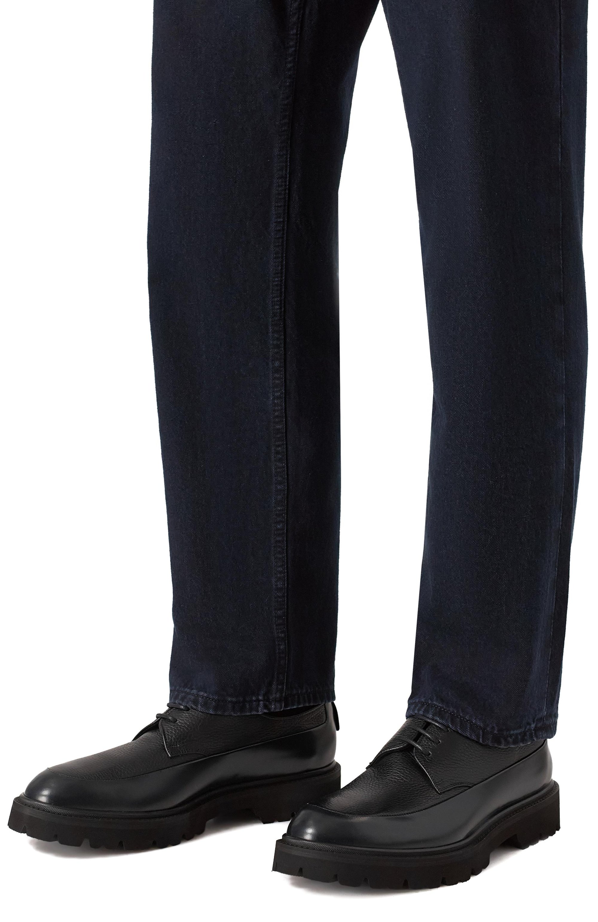 Кожаные дерби KITON, арт. USSA394N0131803, фото 3